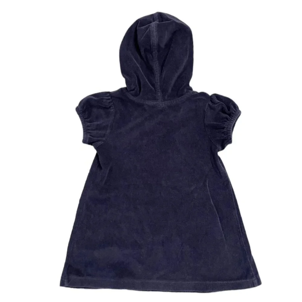 Hanna Andersson Sz 80 (18-24m) Heart Appliqué Swim Cover-Up